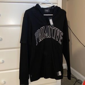 Baseball Jersey Hoodie